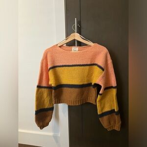 Billabong Striped Boatneck Sweater